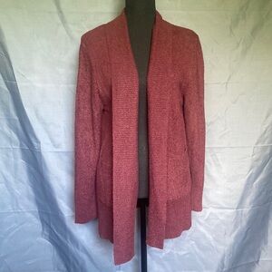 New Rachel Zoe Large Super Soft Maroon Dark Red Knit Cardigan W/ Pockets